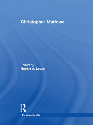 cover image of Christopher Marlowe